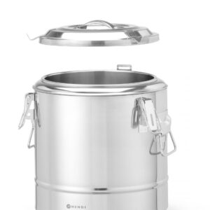 Isoleeritud kaasaskantav konteiner, HENDI, Kitchen Line, 11L, Hõbedane, ⌀300x(H)345mm