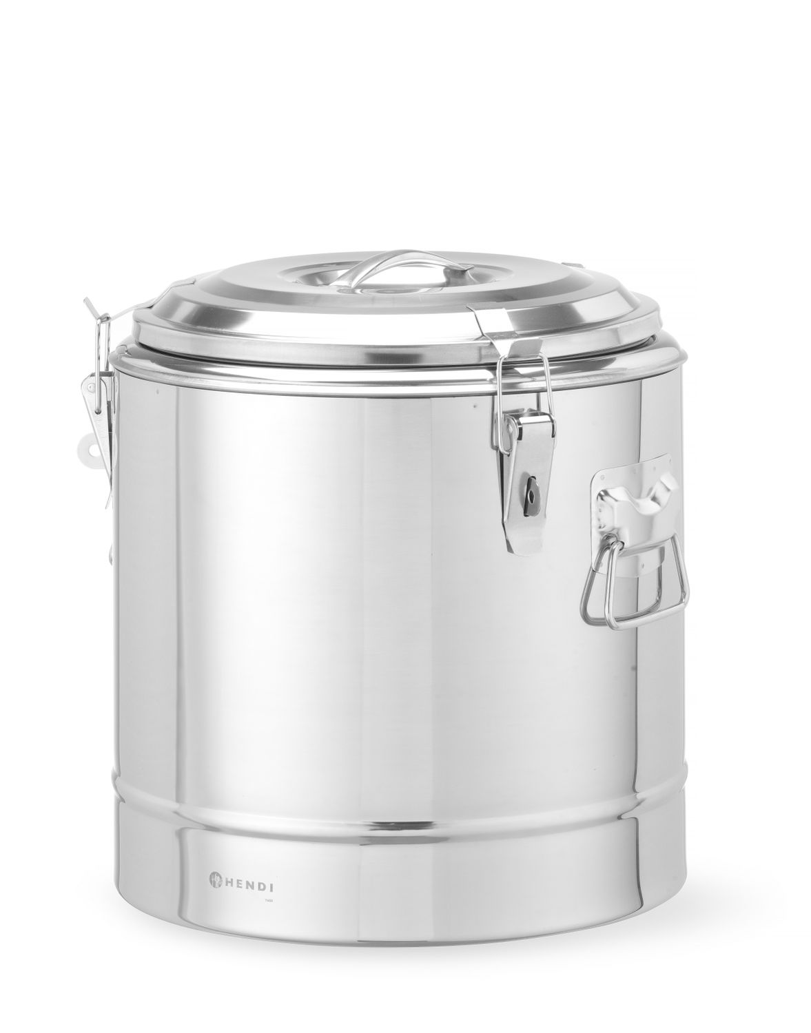 Isoleeritud kaasaskantav konteiner, HENDI, Kitchen Line, 19L, Hõbedane, ⌀350x(H)400mm