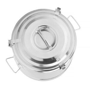 Isoleeritud kaasaskantav konteiner, HENDI, Kitchen Line, 19L, Hõbedane, ⌀350x(H)400mm