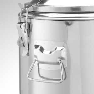 Isoleeritud kaasaskantav konteiner, HENDI, Kitchen Line, 19L, Hõbedane, ⌀350x(H)400mm