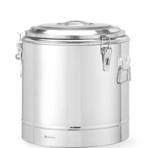 Isoleeritud kaasaskantav konteiner, HENDI, Kitchen Line, 31L, Hõbedane, ⌀400x(H)445mm