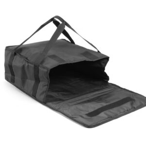 Isoleeritud pitsakott - 4 karbile 45x45 cm, HENDI, Kitchen Line, Must, 470x470x(H)210mm