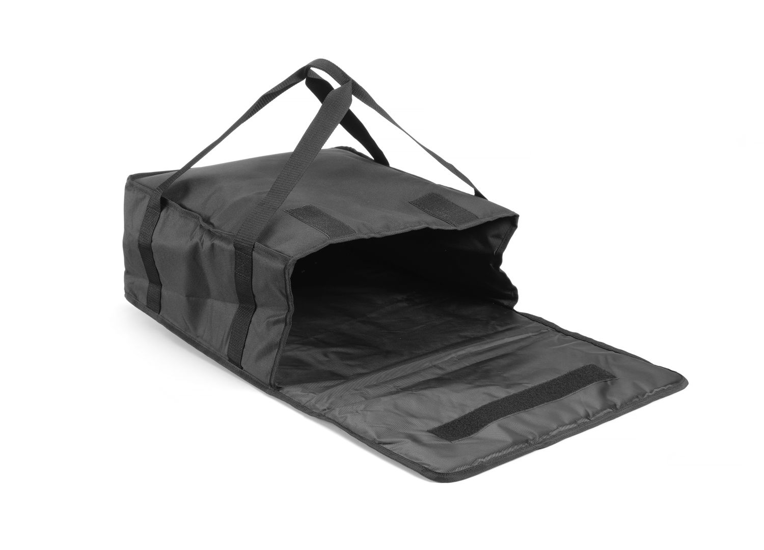 Isoleeritud pitsakott - 4 karbile 45x45 cm, HENDI, Kitchen Line, Must, 470x470x(H)210mm