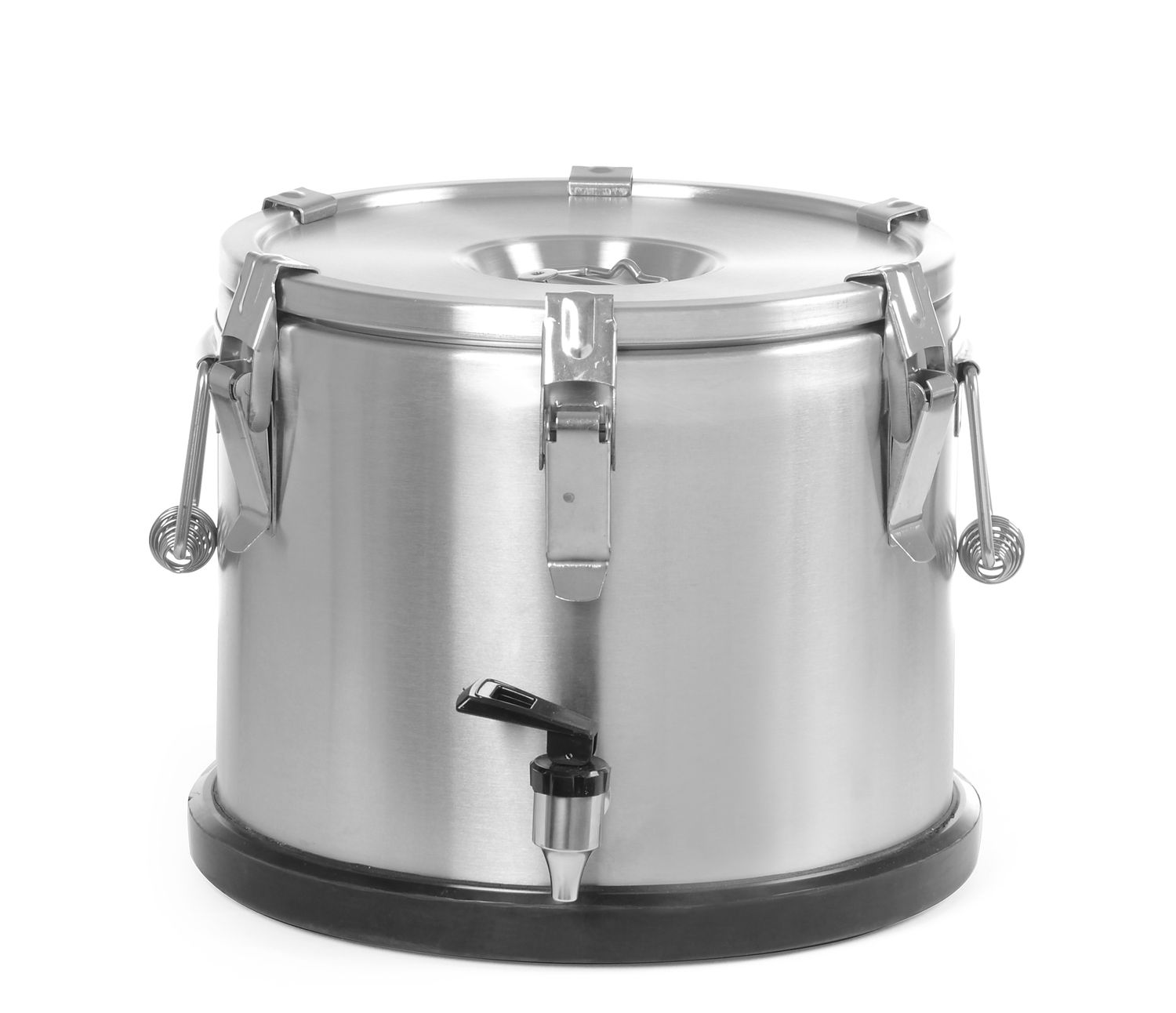 Isoleeritud kaasaskantav mahuti – kraaniga, HENDI, Profi Line, 15L, Hõbedane, ⌀330x(H)280mm