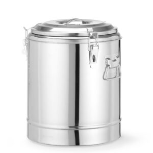 Isoleeritud kaasaskantav konteiner, HENDI, Kitchen Line, 23L, Hõbedane, ⌀350x(H)440mm