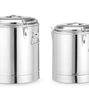 Isoleeritud kaasaskantav konteiner, HENDI, Kitchen Line, 36L, Hõbedane, ⌀400x(H)500mm