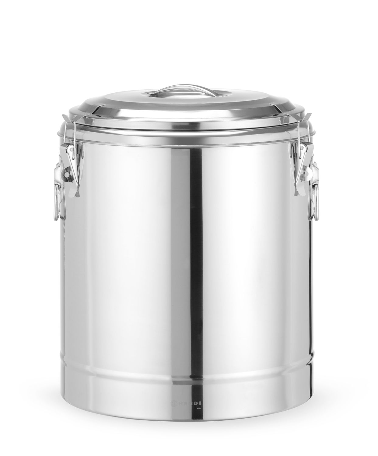 Isoleeritud kaasaskantav konteiner, HENDI, Kitchen Line, 36L, Hõbedane, ⌀400x(H)500mm