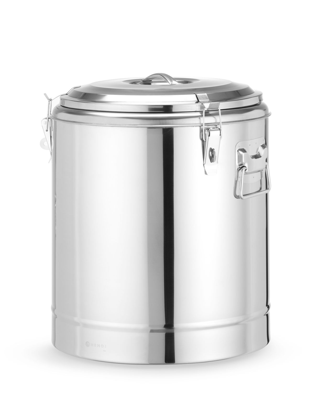 Isoleeritud kaasaskantav konteiner, HENDI, Kitchen Line, 36L, Hõbedane, ⌀400x(H)500mm