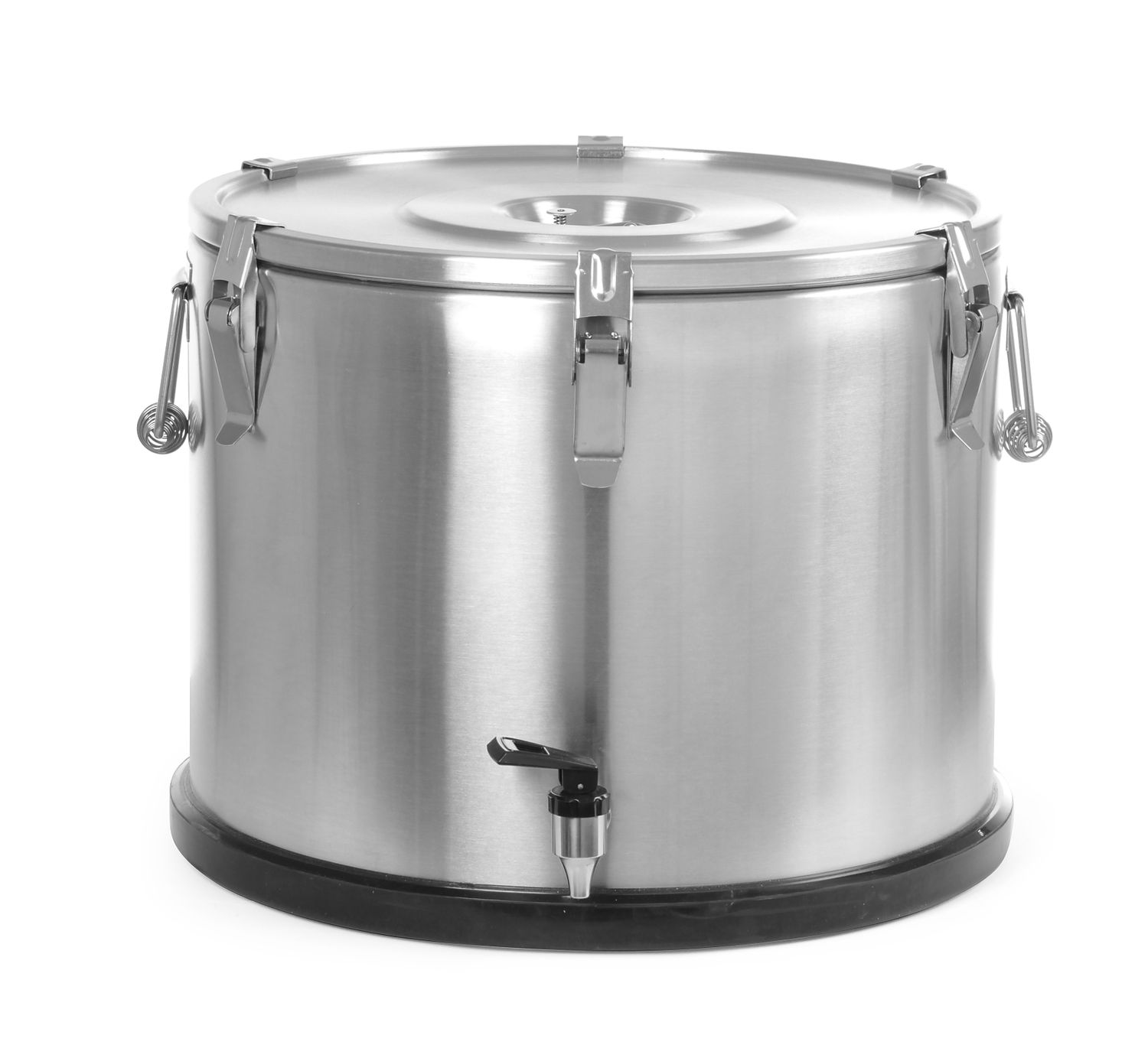 Isoleeritud kaasaskantav mahuti – kraaniga, HENDI, Profi Line, 50L, Hõbedane, ⌀480x(H)380mm