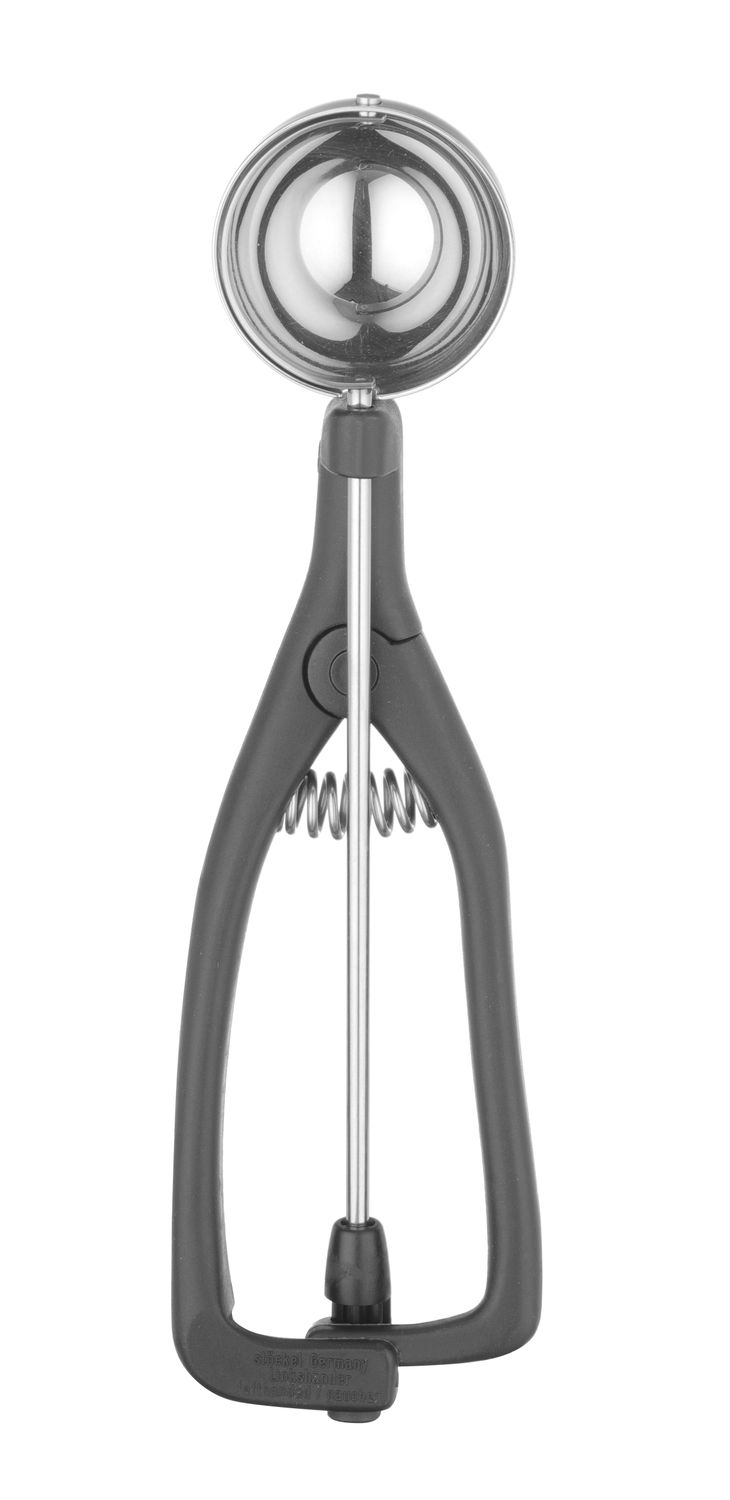 Jäätisekühvel vasakukäelistele, Stöckel, 1/40, Must, ⌀45mm