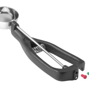 Ice cream scoop for left-handers, Stöckel, 1/40, Black, ⌀45mm
