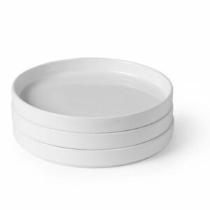 Kõrge äärega plaat Oslo, HENDI, Oslo, Valge, ⌀240x(H)26mm