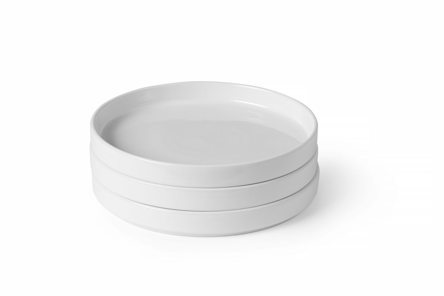 Kõrge äärega plaat Oslo, HENDI, Oslo, Valge, ⌀240x(H)26mm
