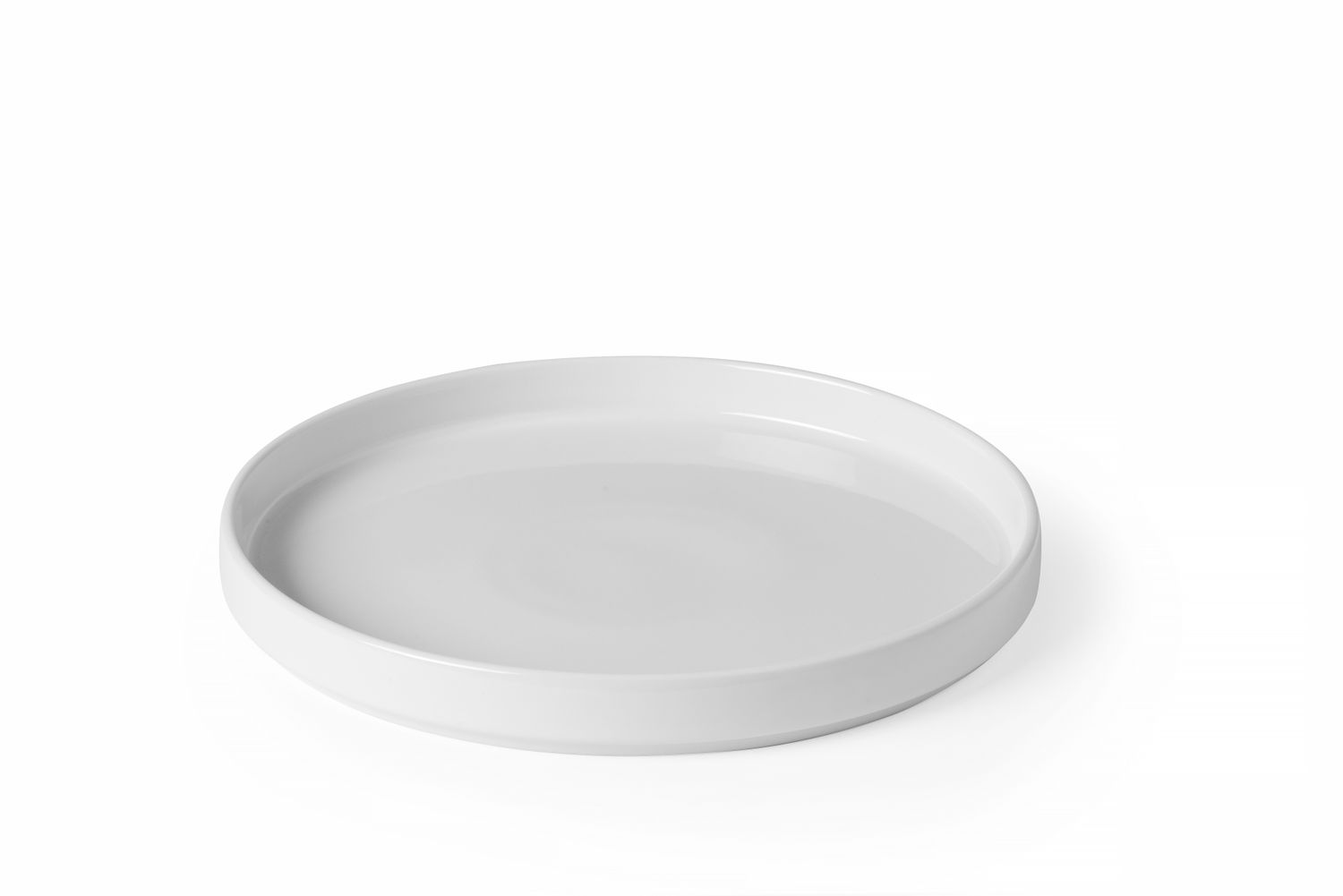 Kõrge äärega plaat Oslo, HENDI, Oslo, Valge, ⌀240x(H)26mm