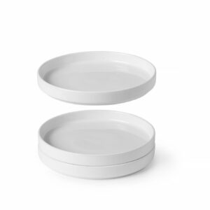 Kõrge äärega plaat Oslo, HENDI, Oslo, Valge, ⌀240x(H)26mm