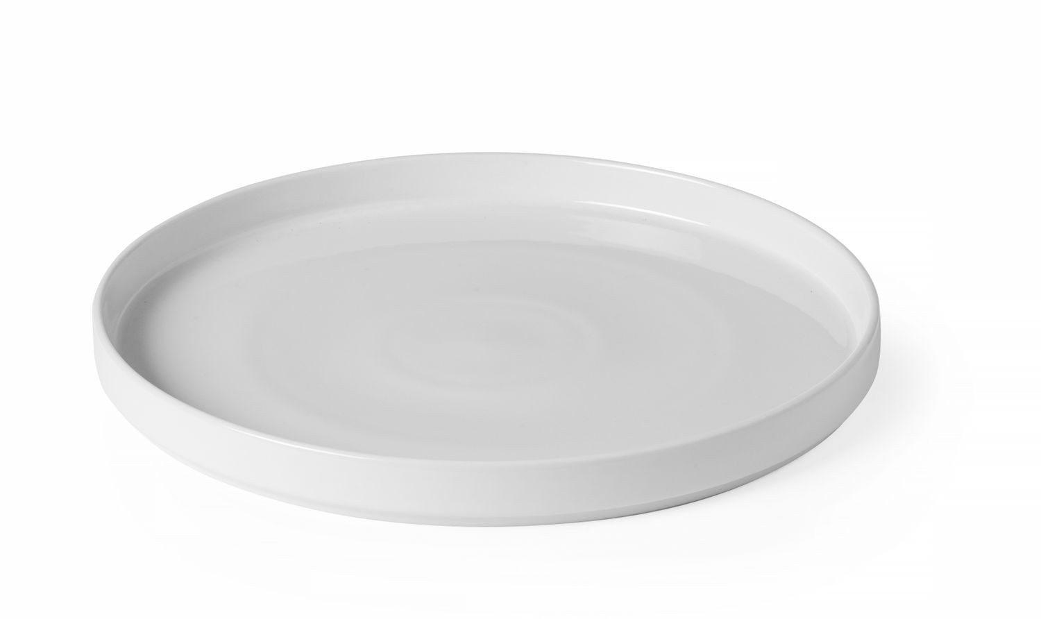 Kõrge äärega plaat Oslo, HENDI, Oslo, Valge, ⌀280x(H)28mm