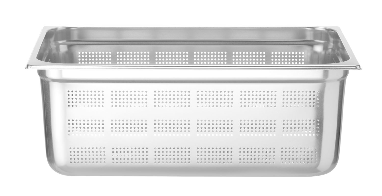 Konteiner GN 1/1 perforeeritud, HENDI, Profi Line, GN 1/1, 28L, (H)200mm