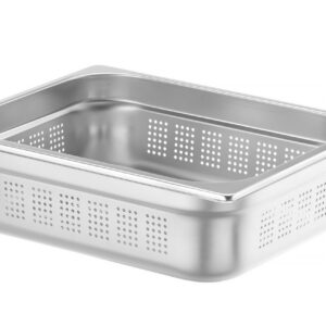 Konteiner GN 1/2 perforeeritud, HENDI, Profi Line, GN 1/2, 6,5L, (H)100mm