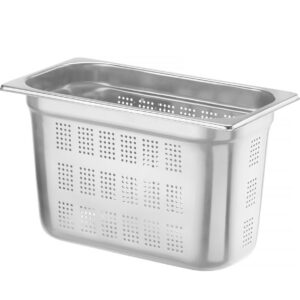 Konteiner GN 1/3 perforeeritud, HENDI, Profi Line, GN 1/3, 7,8L, (H)200mm