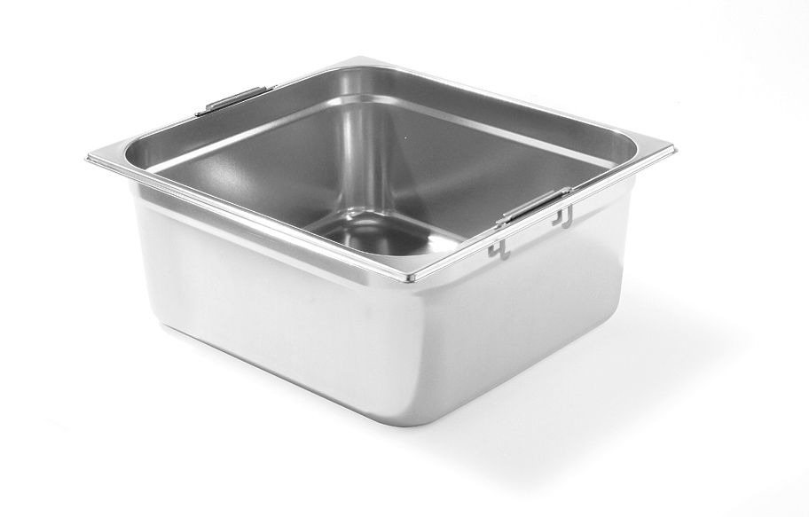 2/3 GN mahuti sissetõmmatavate käepidemetega, HENDI, Profi Line, GN 2/3, 18L, (H)200mm