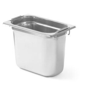 1/4 GN mahuti sissetõmmatavate käepidemetega, HENDI, Profi Line, GN 1/4, 5,5L, (H)200mm