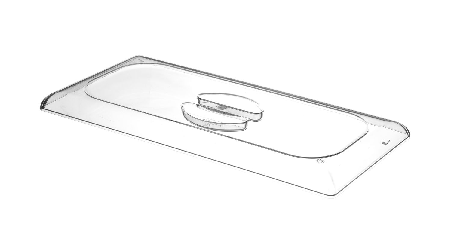 Jäätise küveti kaas polükarbonaadist, HENDI, 360x165mm
