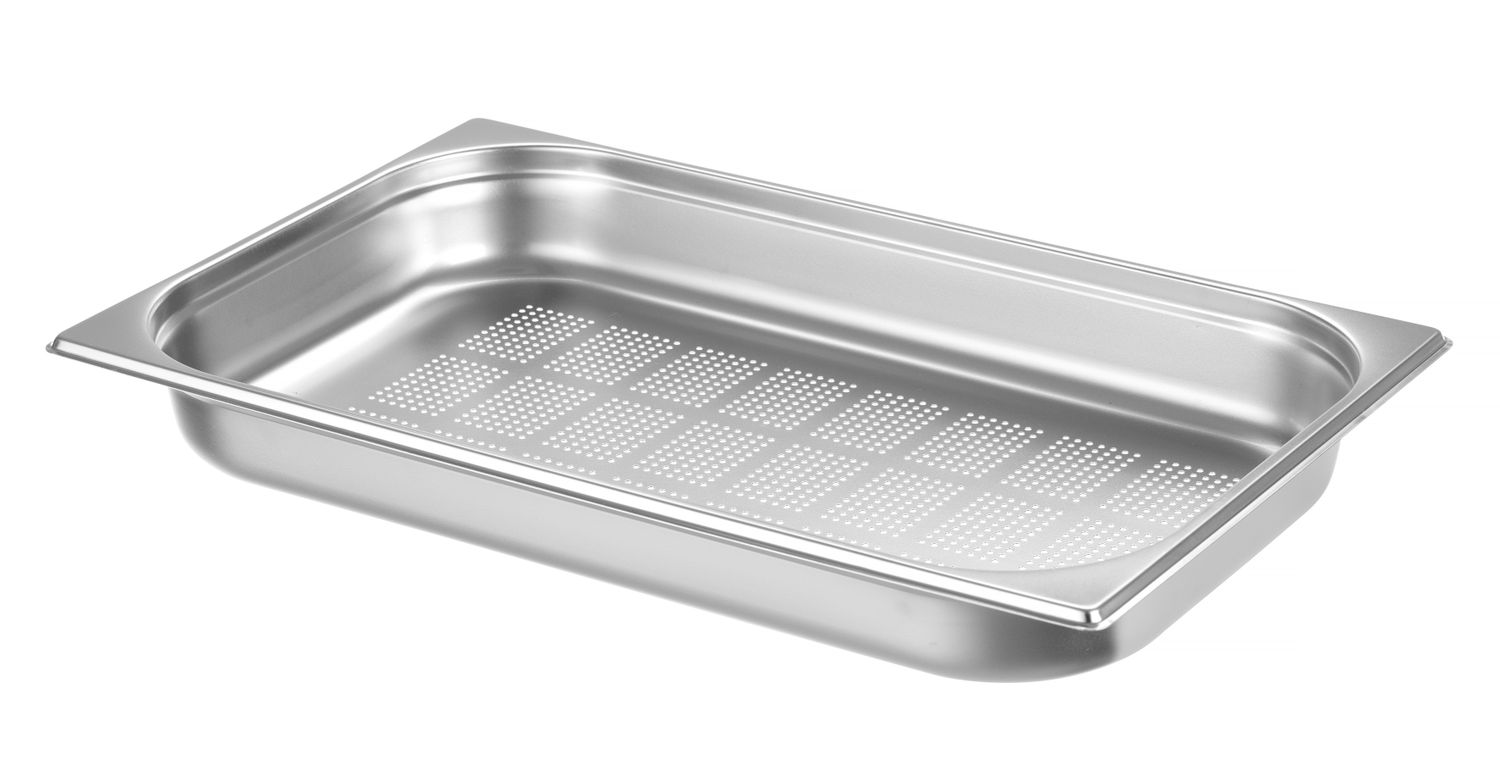 Konteiner GN 1/1 perforeeritud, HENDI, Kitchen Line, GN 1/1, 9L, (H)65mm