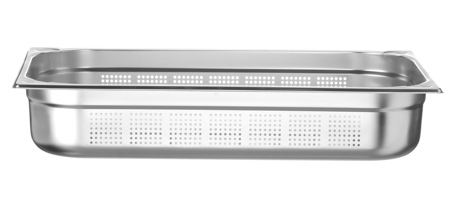 Konteiner GN 1/1 perforeeritud, HENDI, Kitchen Line, GN 1/1, 14L, (H)100mm