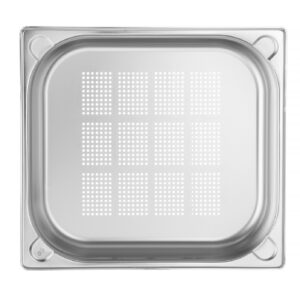 Konteiner GN 2/3 perforeeritud, HENDI, Kitchen Line, GN 2/3, 5,5L, (H)65mm