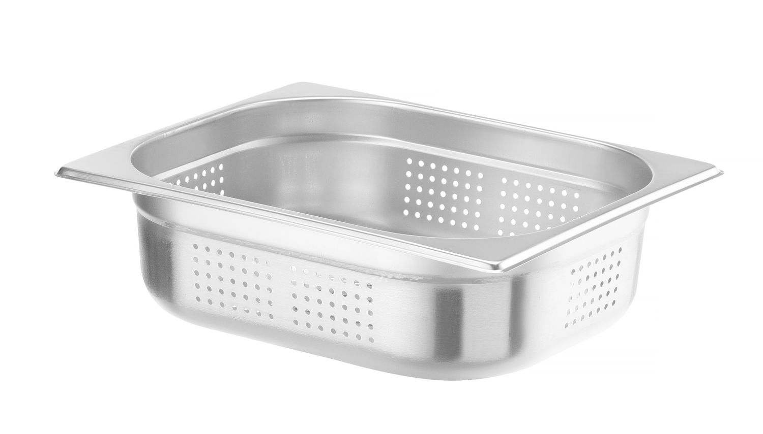 Konteiner GN 1/2 perforeeritud, HENDI, Kitchen Line, GN 1/2, 6,5L, (H)100mm