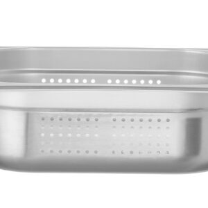 Konteiner GN 1/2 perforeeritud, HENDI, Kitchen Line, GN 1/2, 6,5L, (H)100mm