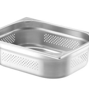 Konteiner GN 1/2 perforeeritud, HENDI, Kitchen Line, GN 1/2, 6,5L, (H)100mm