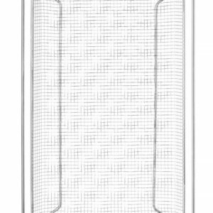 Küpsetusplaat friikartulite jaoks, lainestatud Convectomat fry, HENDI, GN 1/1, 530x325x(H)40mm
