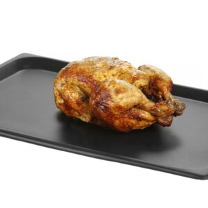 Mittenakkuva kattega ahjuplaat Convectomat roast, HENDI, GN 1/1, Must, 530x325x(H)17mm