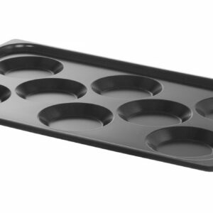 Mittenakkuva kattega ahjuplaat CONVECTOMAT EGGPLATE, HENDI, GN 1/1, Must, 530x325x(H)26mm