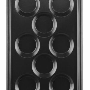 Mittenakkuva kattega ahjuplaat CONVECTOMAT EGGPLATE, HENDI, GN 1/1, Must, 530x325x(H)26mm