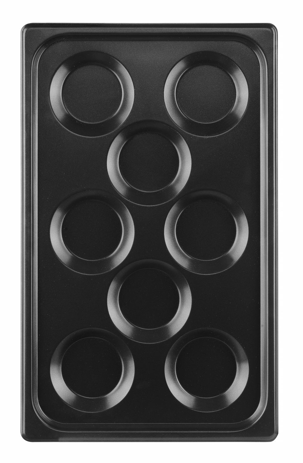 Mittenakkuva kattega ahjuplaat CONVECTOMAT EGGPLATE, HENDI, GN 1/1, Must, 530x325x(H)26mm - Image 3