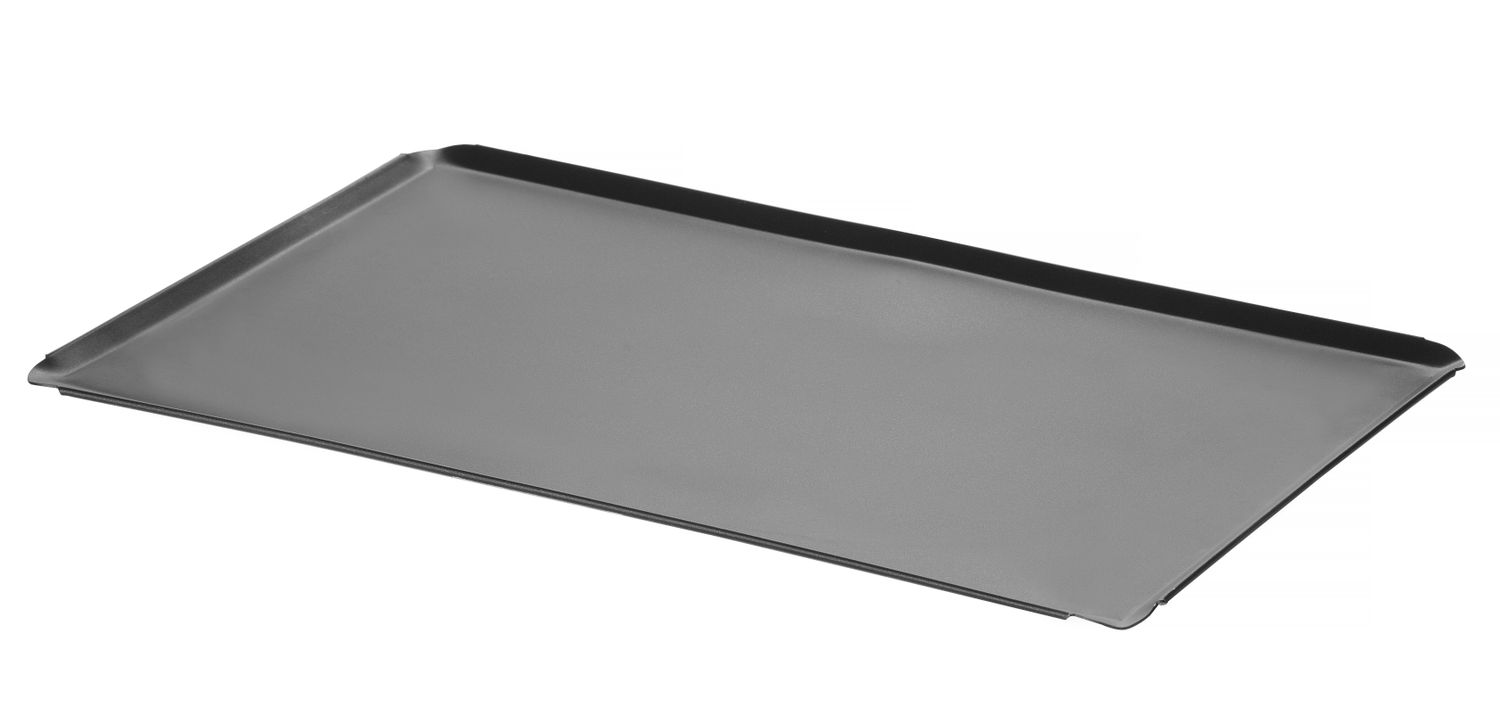 Mittenakkuva kattega küpsetusplaat Convectomat bake, HENDI, GN 1/1, Must, 530x325x(H)10mm