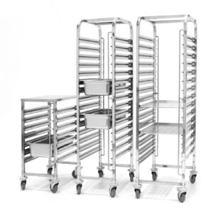 Kandikukäru- 7x GN 1/1, HENDI, Profi Line, 445x615x(H)945mm