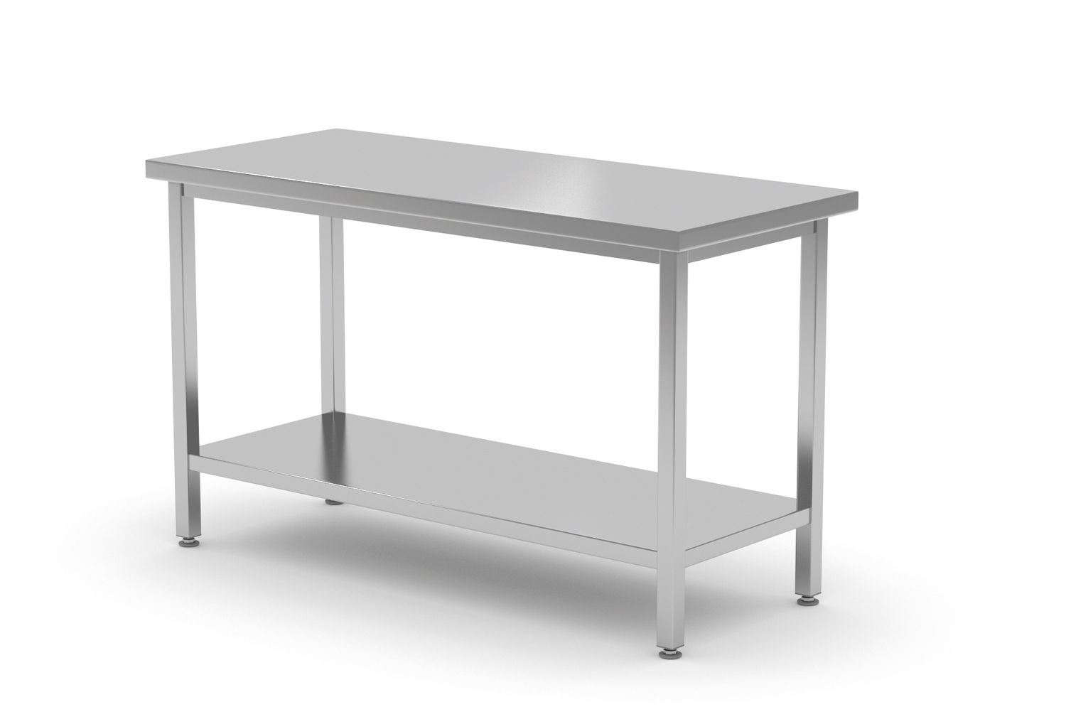 Keskne töölaud - poltidega, HENDI, Profi Line, 1800x700x(H)850mm