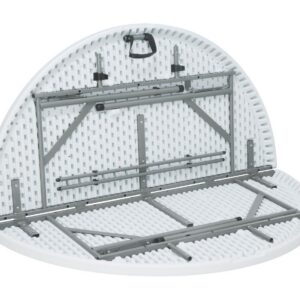 Buffeelaud, ümmargune, AmerBox, Valge, ⌀1500x(H)740mm, Ümar