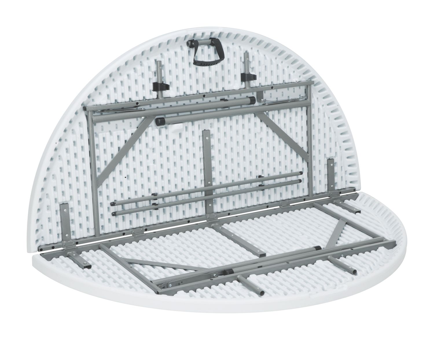 Buffeelaud, ümmargune, AmerBox, Valge, ⌀1500x(H)740mm, Ümar - Image 3