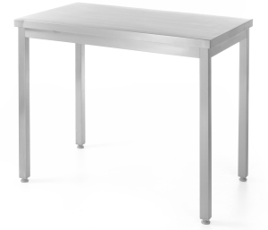 Kesklaud ilma riiulita – polditud, HENDI, Profi Line, 1400x600x(H)850mm
