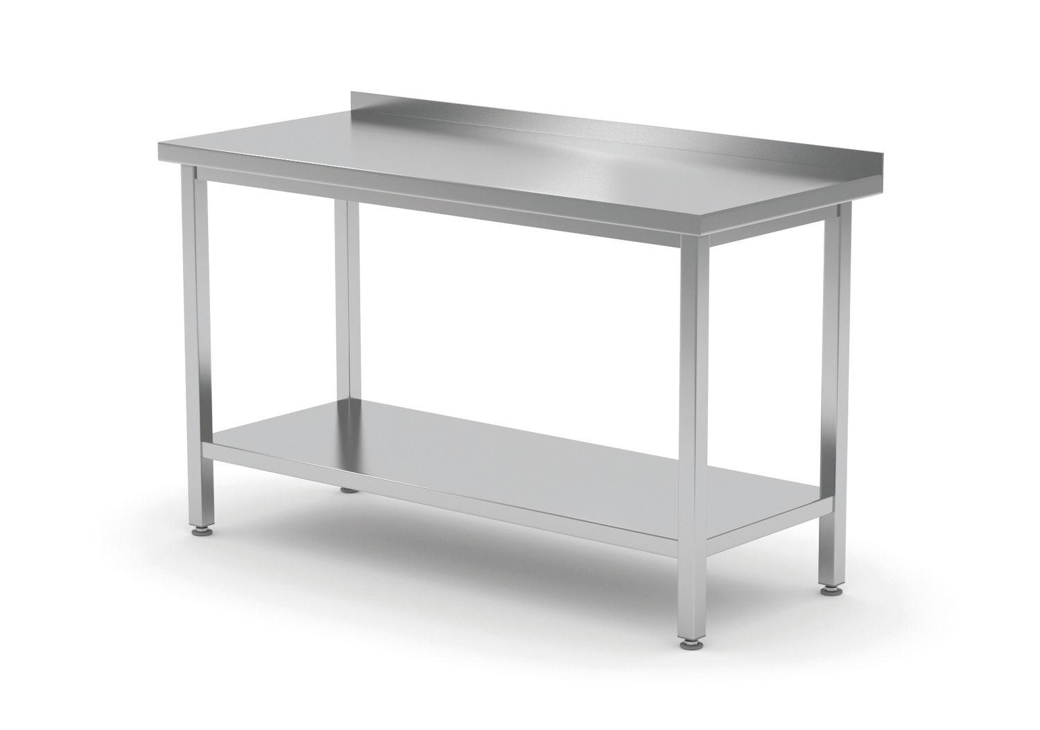Riiuliga seinalaud - poltidega, sügavus 600 mm, HENDI, Profi Line, 1000x600x850 mm, 1000x600x(H)850mm