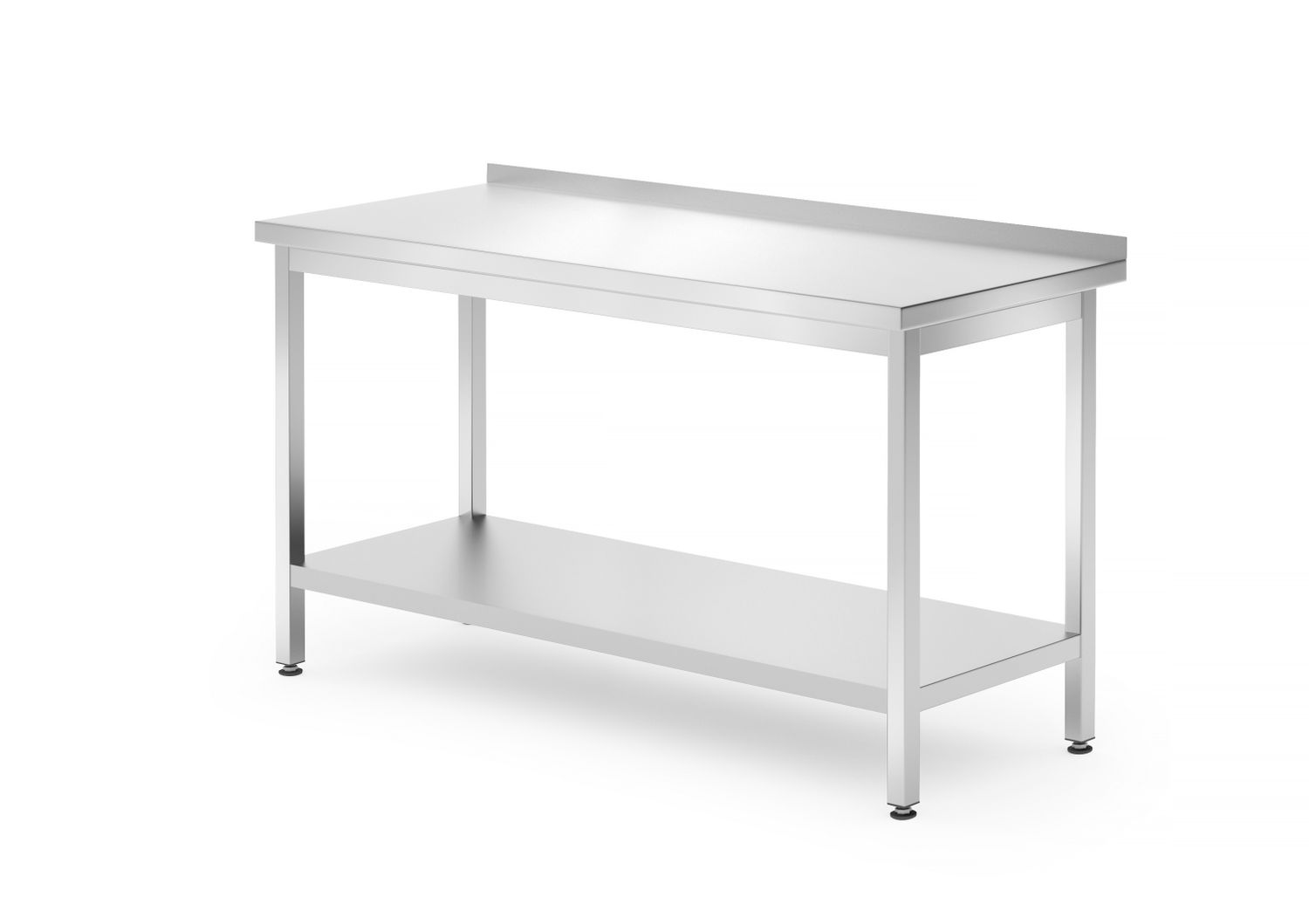 Riiuliga seinalaud - poltidega, sügavus 700 mm, HENDI, Profi Line, 1400x700x850 mm, 1400x700x(H)850mm