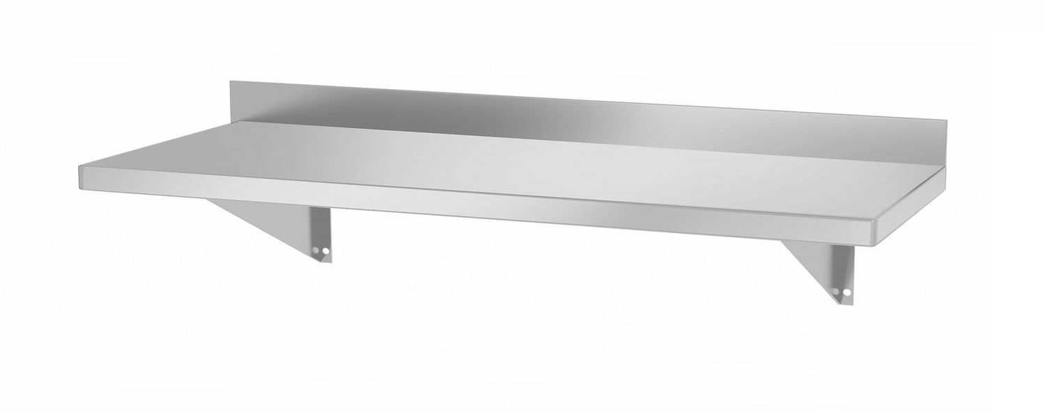 Seina riiul, 2 klambriga, HENDI, 800x300x250 mm, 800x300x(H)250mm