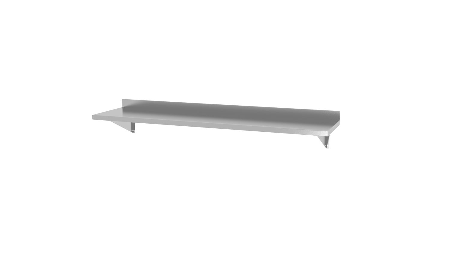 Seina riiul, 2 klambriga, HENDI, 1200x300x250 mm, 1200x300x(H)250mm