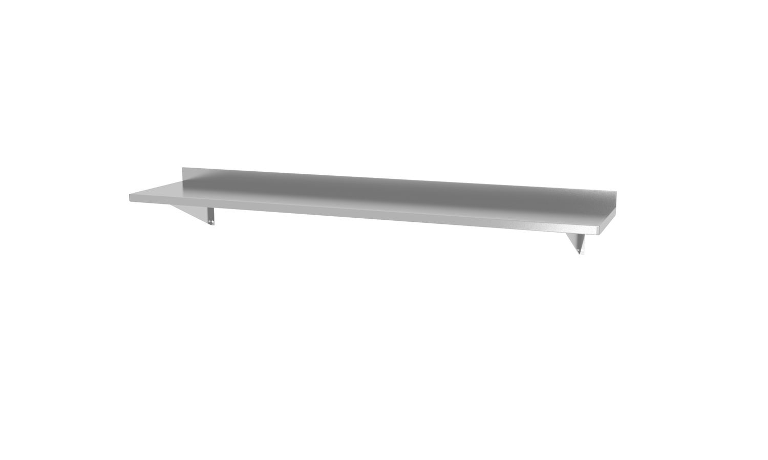Seina riiul, 2 klambriga, HENDI, 1400x300x250 mm, 1400x300x(H)250mm