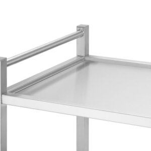 Serveerimiskäru, keevitatud, HENDI, Profi Line, 865x565x(H)950mm