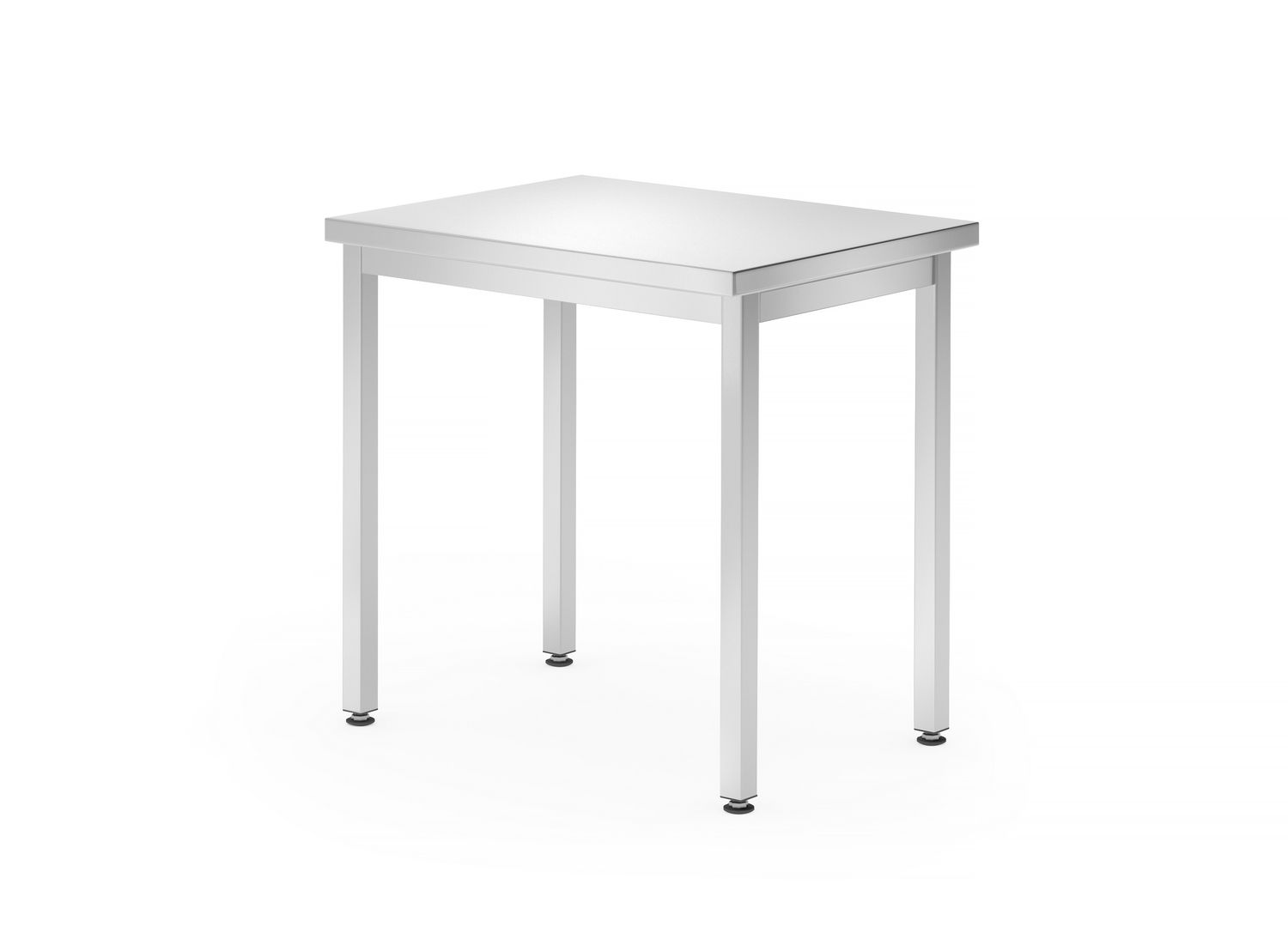 Keskne laud, polditud, HENDI, Kitchen Line, 800x600x(H)850mm